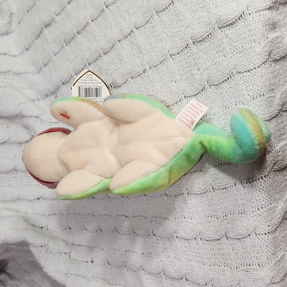 🕸Vintage Ty Beanie Baby Original "Iggy" The Iguana 1997 P.V.C Pellets - Picture 5 of 11